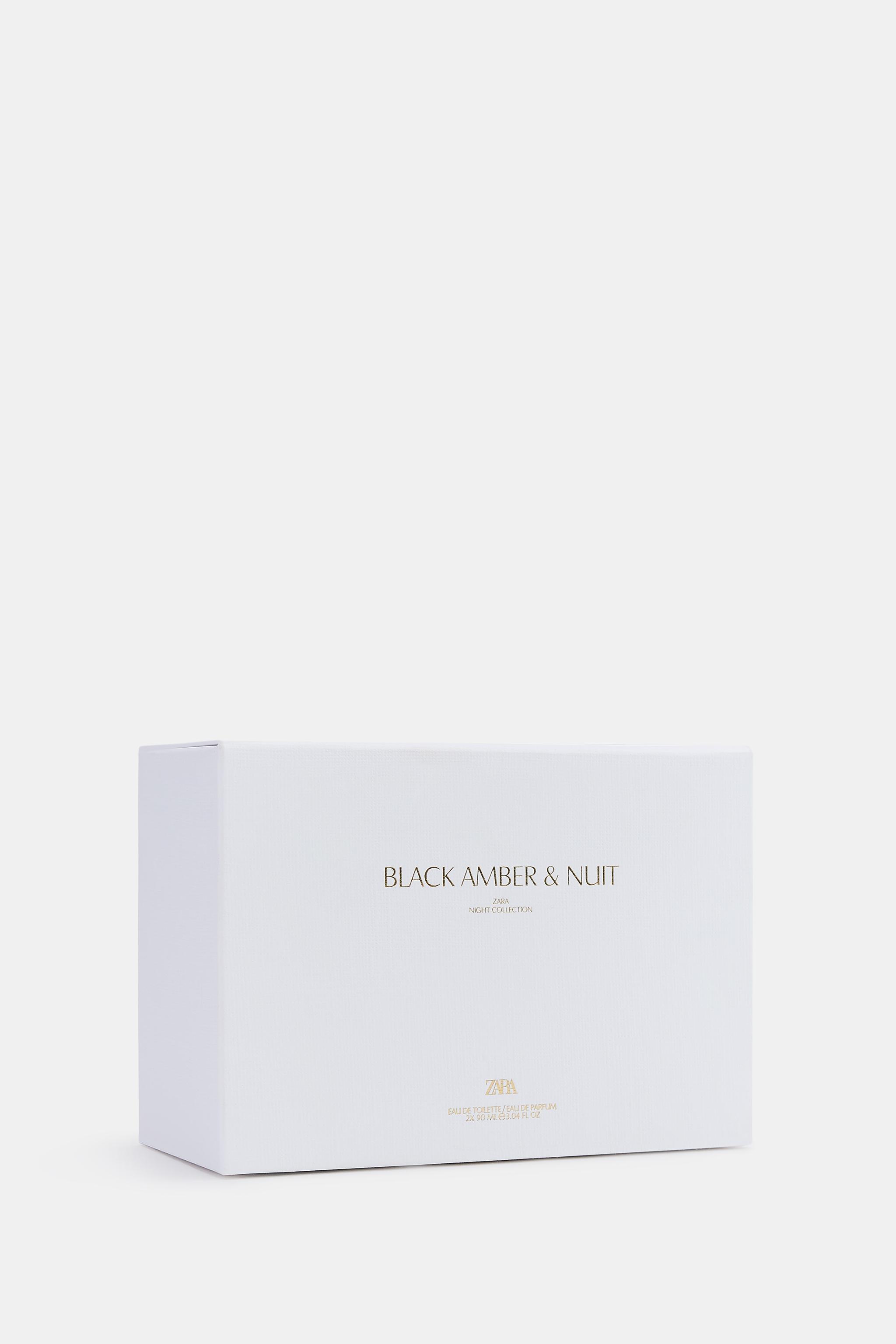NUIT EDP + BLACK AMBER EDT 2X90ML (3.04 FL. OZ).